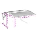 vidaXL Garáž pre robotickú kosačku čierna 80x101x46 cm