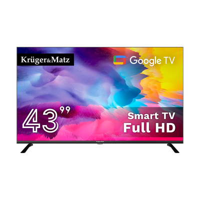 Inteligentný televízor KRUGER & MATZ KM0243FHD-G2 43" Google TV