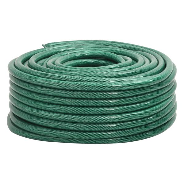 vidaXL Záhradná hadica, zelená 1" 50 m, PVC