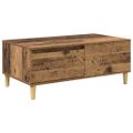 vidaXL Konferenčný stolík Staré drevo 90 x 50 x 35 cm Kompozitné drevo