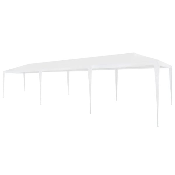 vidaXL Párty stan 3x9 m PE biely