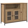 vidaXL Servírovacia skriňa Remeselný dub 100 x 35 x 75 cm