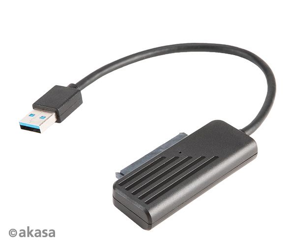 AKASA USB 3.1 adaptér pre 2,5'' HDD a SSD - 20 cm
