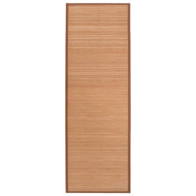 vidaXL Podložka na jogu hnedá 60x180 cm bambusová
