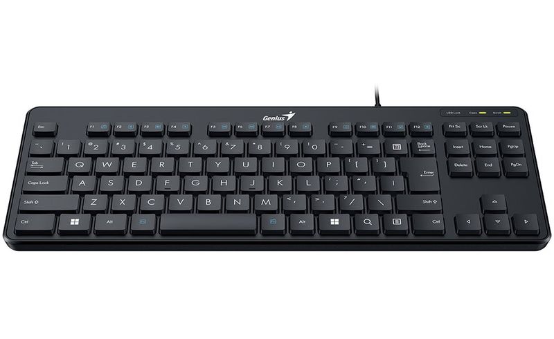 Genius LuxeMate 110/Drátová USB/CZSK-Layout/Černá Klávesnice, drátová, CZ+SK layout, USB, černá