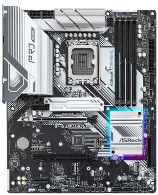 ASRock Z790 Pro RS / Intel Z790 / LGA1700 / 4x DDR5 / 4x M.2 / HDMI / DP / USB-C / ATX Základná doska, Intel Z790, LGA1700, 4x DDR5 DIMM (max. 128GB), 4x M.2, HDMI, DisplayPort, USB typ C, ATX