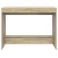 vidaXL Postelový stôl Dub sonoma Kompozitné drevo 100 x 45 x 75 cm