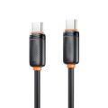 Kábel XO NB-Q302B PD USB-C - USB-C 1,0m 60W čierny