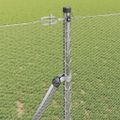 vidaXL Hexagonálny plotový základ 50 x 1,4 m Pozinkovaná oceľ