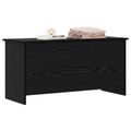 vidaXL Úložná truhlica Čierny dub 100 x 40 x 50 cm Kompozitné drevo