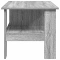 vidaXL Konferenčný stolík Sivý Sonoma 90 x 50 x 45 cm Kompozitné drevo