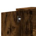 vidaXL Komody 2 ks dymový dub 60x31x70 cm kompozitné drevo