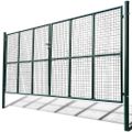 vidaXL Pletená záhradná brána 400x200 cm