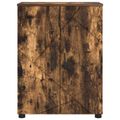 vidaXL Kúpeľňová skriňa Dymová dub 60 x 35 x 80 cm