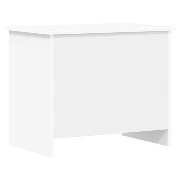 vidaXL Úložná truhlica Biela 60 x 40 x 50 cm Kompozitné drevo