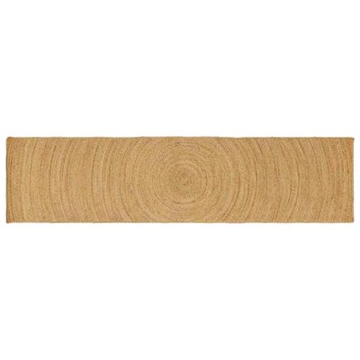 vidaXL Kusové koberce Prírodná 60 x 400 cm Juta