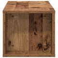 vidaXL TV skrinka 100 x 30 x 26,5 cm Staré drevo Kompozitné drevo
