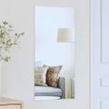 vidaXL Nástenné zrkadlo Obdĺžnikový 40 x 80 cm tvrdené sklo