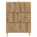 vidaXL Zásuvkový kabinet 66 x 34,5 x 90 cm Kompozitné drevo