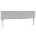 vidaXL Box Spring Posteľ s matracom Svetlosivá 180x220 cm Zamat