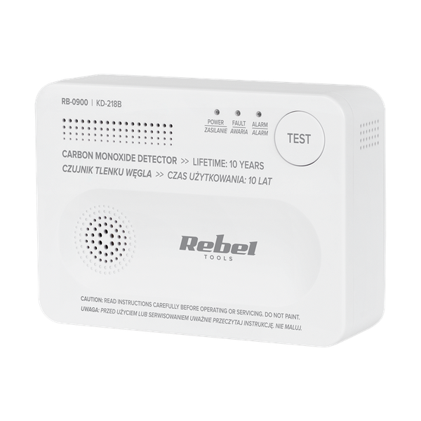 Detektor oxidu uhličitého KD-218B REBEL RB-0900