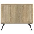 vidaXL Konferenčný stolík Dub sonoma 49 x 50 x 40 cm Kompozitné drevo