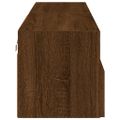 vidaXL TV nástenné skrinky 2 ks hnedý dub 60x30x30cm kompozitné drevo