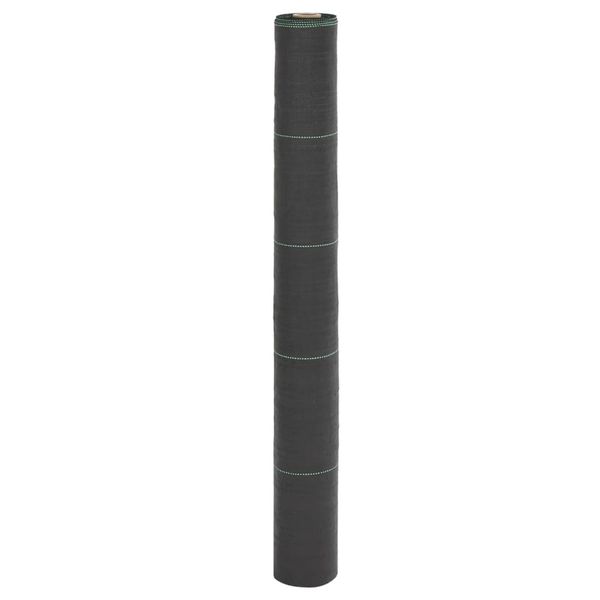 vidaXL Membrána proti burine čierna 1x50 m PP