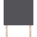 vidaXL LED hlavová doska Tmavo šedá 80 cm Kordúrová tkanina