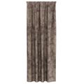 vidaXL Sametové závesy 2 ks Kapučínová 225 x 140 cm Zamat