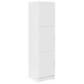 vidaXL Highboard Biela 31.5 x 32 x 122.5 cm