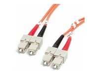 2m Multimode Fiber Patch Cable SC - SC - FIBSCSC2
