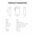 BWOO 22,5W 30000 mAh power bank s LCD displejom, biely