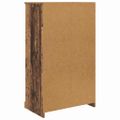 vidaXL Highboard 3 ks Staré drevo 132 x 35,5 x 103,5 cm