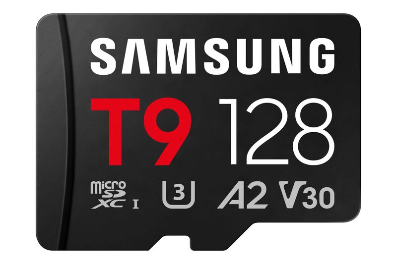Samsung T9/Micro SDXC/128GB/UHS-I U3 / Class 10/+ Adaptér/Čierna