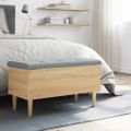 vidaXL Úložná lavička dub sonoma 82x42x46 cm kompozitné drevo
