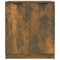 vidaXL Komody 2 ks dymový dub 60x30x70 cm spracované drevo