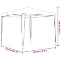 vidaXL Párty stan 2,5x2,5 m, modrý