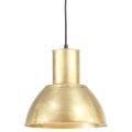 vidaXL Závesná lampa 25 W, mosadzná, okrúhla 28,5 cm E27