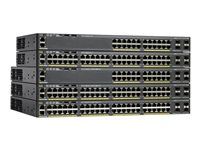 Přepínač - řízený - 48 x 10/100/1000 (PoE+) + 4 x gigabitů SFP - desktop, Lze montovat do rozvaděče - PoE+ (370 W) - repasováno