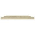 vidaXL Prídavné police 8 ks, dub sonoma 60x30x1,5 cm, drevotrieska