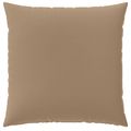 vidaXL Poťah na podložku 2 ks HEERLEN Sivohnedá 60 x 60 cm Polyester