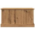 vidaXL Úložné boxy dub artisan 70x40x38 cm kompozitné drevo