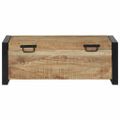 vidaXL Úložné truhlice Hnedá 80 x 30 x 30 cm Mangový masív