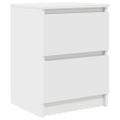 vidaXL TV skrinka biela 40x35x54 cm spracované drevo