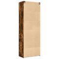 vidaXL Úložná lavička dymový dub 80x42,5x50 cm kompozitné drevo