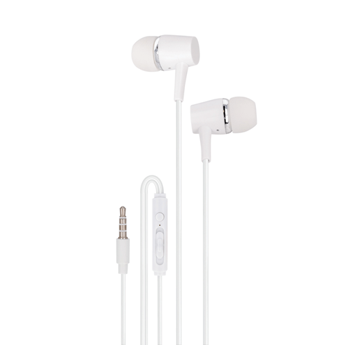 Maxlife Káblové slúchadlá MXEP-02, biele