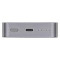 Powerbanka EMOS WI 1046 /B0551GY/, 10 000 mAh, 20 W + Wireless, sivá