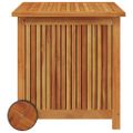 vidaXL Záhradný úložný box s kolieskami 60x50x58 cm masívna akácia