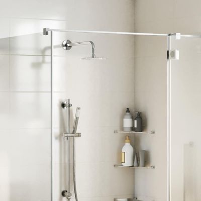 vidaXL sprchová hlavica do dažďa Nehrdzavejúca oceľ 304 20 cm Okrúhla